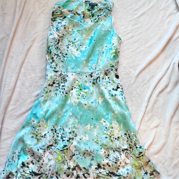 VINTAGE Y2K Cowlneck Dress - Picture 2 of 7